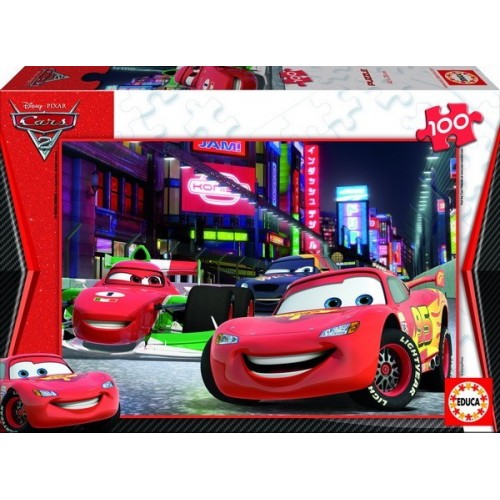 Cars 2 - Walt Disney, Educa puzzle 100 pc