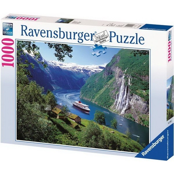 Norwegian Fjord, Ravensburger Puzzle 1000 pc
