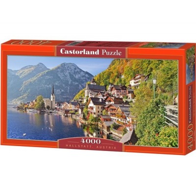 Hallstatt - Austria, Castorland puzzle 4000 db