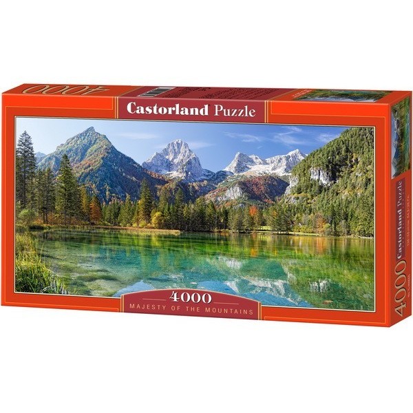 tough Wash windows Reception Majesty of the Mountains, Castorland puzzle 4000 db