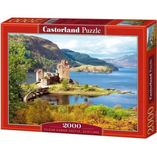 Eilean Donan Castle - Scotland, Castorland puzzle 2000 pc