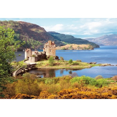 Eilean Donan Castle - Scotland, Castorland puzzle 2000 pc