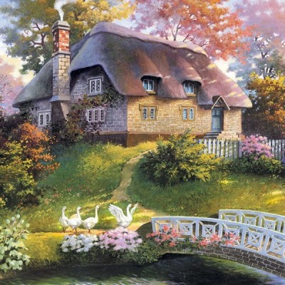 Cottage, Castorland puzzle 1500 pc