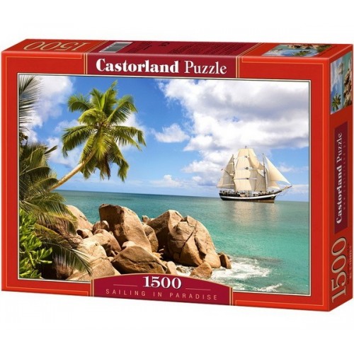 Sailing in Paradise, Castorland puzzle 1500 pc
