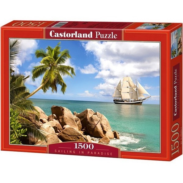Vitorlás a paradicsomban, Castorland puzzle 1500 db
