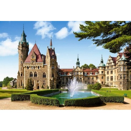 Moszna Castle - Poland, Castorland puzzle 1500 pc