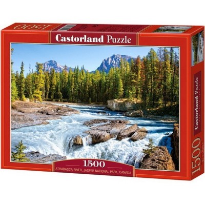Athabasca folyó - Kanada, Castorland puzzle 1500 db