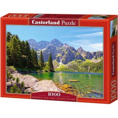 Morskie Oko-tó (Tátra) - Lengyelország, Castorland Puzzle 1000 db