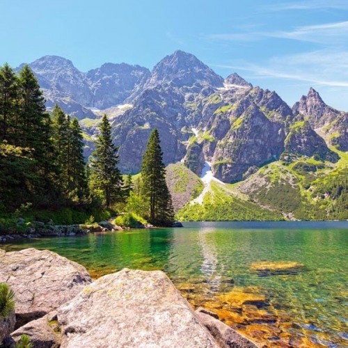 Morskie Oko Lake (Tatras) - Poland, Castorland Puzzle 1000 pc