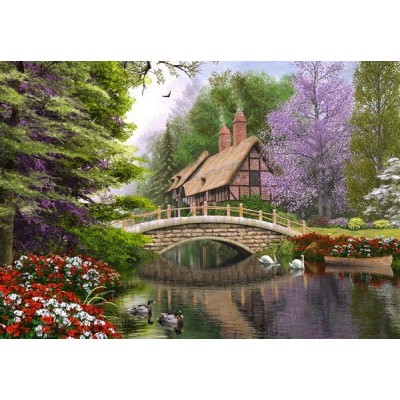 River Cottage, Castorland Puzzle 1000 pc