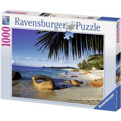 Pálmafák alatt - tengerpart, Ravensburger Puzzle 1000 db