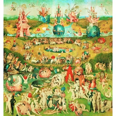 Gyönyörök kertje - Hieronymus Bosch, Educa Puzzle 9000 db