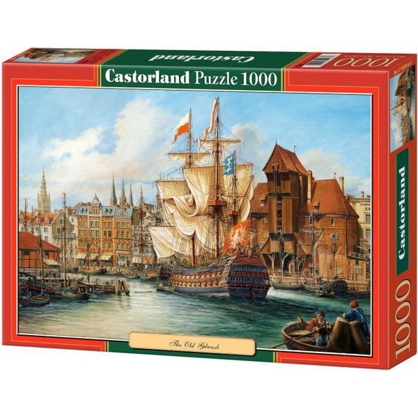 A Régi Gdansk, Castorland Puzzle 1000 db