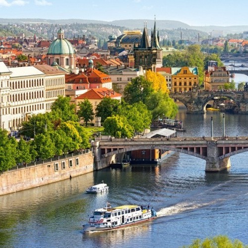 Vltava Bridges in Prague, Castorland puzzle 4000 pc