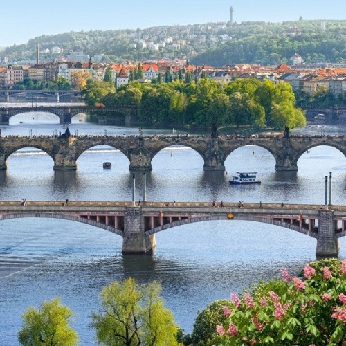 Vltava Bridges in Prague, Castorland puzzle 4000 pc