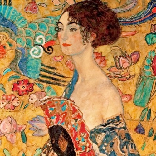 Lady with a Fan - Gustav Klimt, D-Toys puzzle 1000 pc