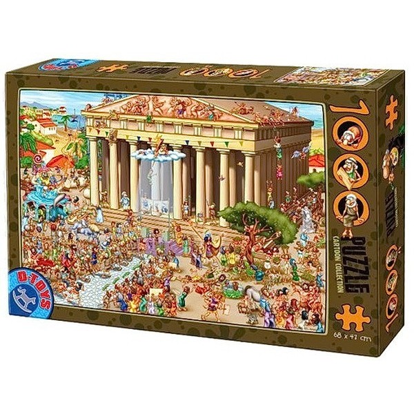 Acropolis of Athen, D-Toys puzzle 1000 pc