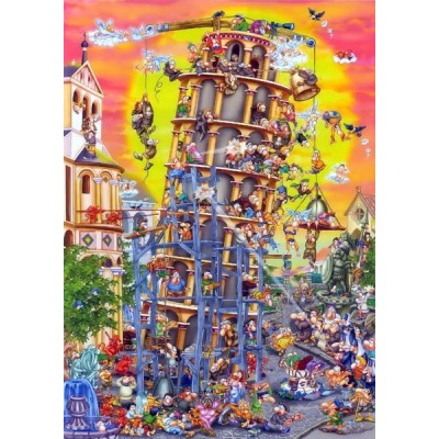 Leaning Tower of Pisa, D-Toys puzzle 1000 pc
