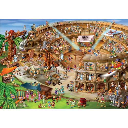 Amfiteátrum, D-Toys puzzle 1000 db
