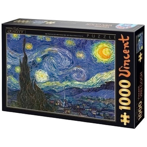 The starry night - Van Gogh, D-Toys puzzle 1000 pc