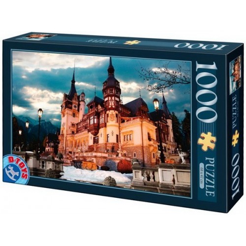 Peles Kastély - Románia, D-Toys puzzle 1000 db