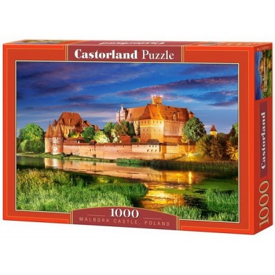 Malbork Kastély - Lengyelország, Castorland Puzzle 1000 db