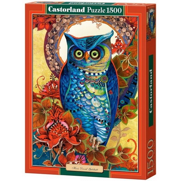 Hoot - David Galchutt, Castorland puzzle 1500 pc