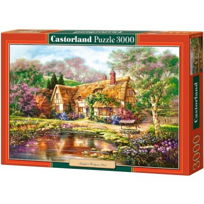 TWILIGHT AT WOODGREEN POND, Castorland puzzle 3000 pc