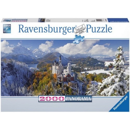 Neuschwanstein kastély, Ravensburger Panoráma puzzle 2000 db
