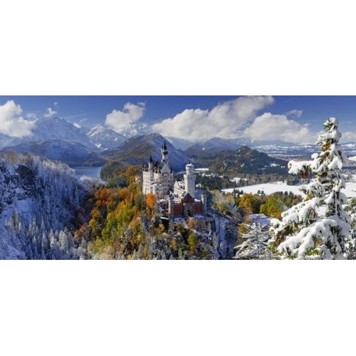 Neuschwanstein Castle, Ravensburger Panoramic puzzle 2000 pc