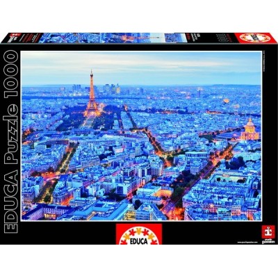 Párizs fényei, Educa Puzzle kirakó 1000 db