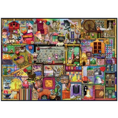 Kézműves Szekrény - Colin Thompson, Ravensburger Puzzle, 1000 darabos kirakó