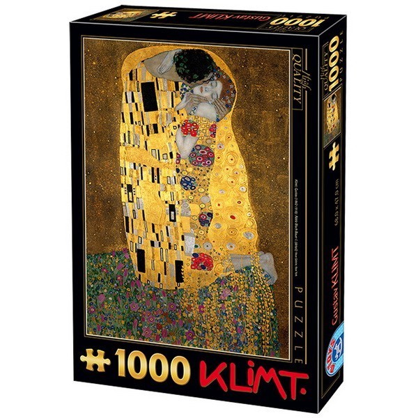 Csók - Gustav Klimt, D-Toys puzzle 1000 db