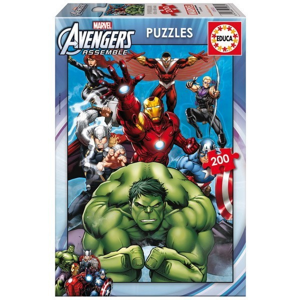 Bosszúállók - Avengers, Marvel, Educa Puzzle 200 db