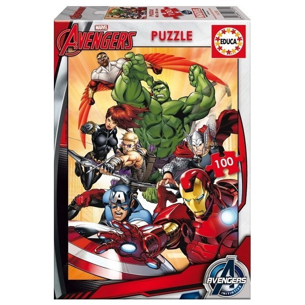 Bosszúállók - Avengers, Marvel, Educa Puzzle 100db