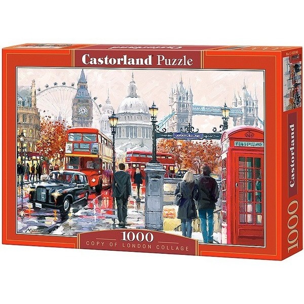 LONDON COLLAGE, Castorland Puzzle 1000 pc