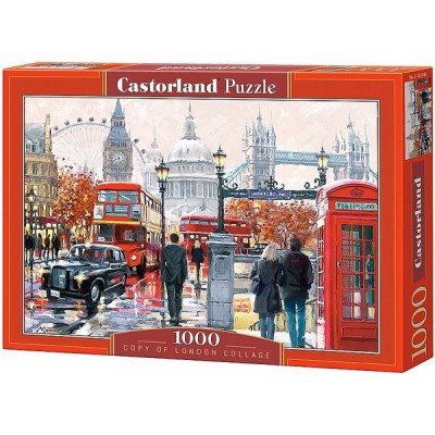 London kollázs, Castorland Puzzle 1000 db