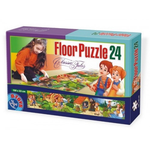 Hansel and Gretel - Floor Puzzle, D-Toys 24 pc
