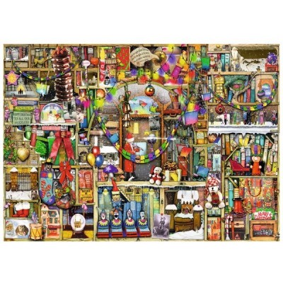 The Christmas Cupboard - Colin Thompson, Ravensburger Puzzle 1000 pc