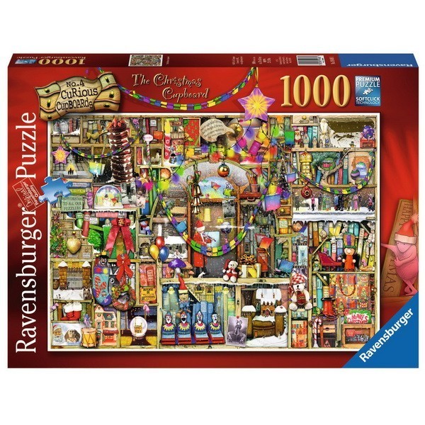 Karácsonyi Szekrény - Colin Thompson, Ravensburger Puzzle, 1000 darabos kirakó