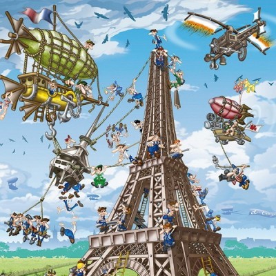 Eiffel-torony, Párizs, D-Toys puzzle 1000 db