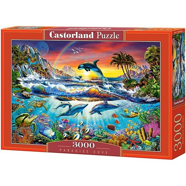 Paradicsomi öböl, 3000 darabos Castorland puzzle