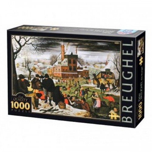 Tél - Pieter Breughel, D-Toys puzzle 1000 db