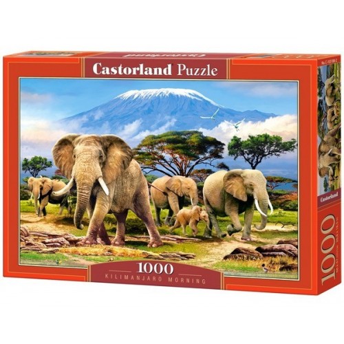 Kilimandzsáró reggel, Castorland Puzzle 1000 db