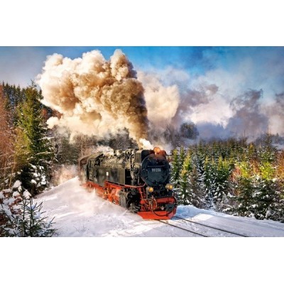 Steam Train, Castorland Puzzle 1000 pc