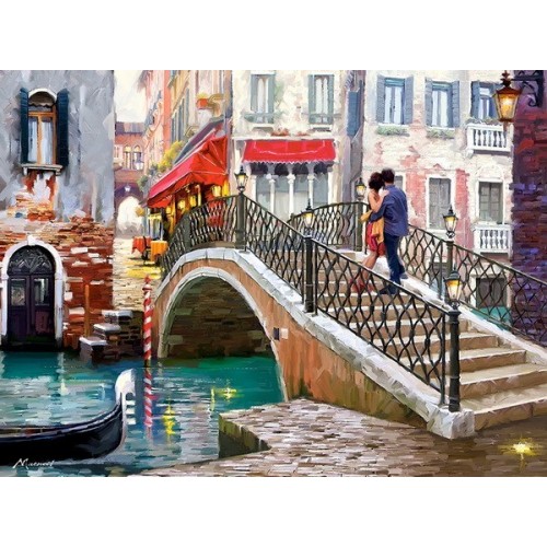 Venice Bridge, Castorland puzzle 2000 pc