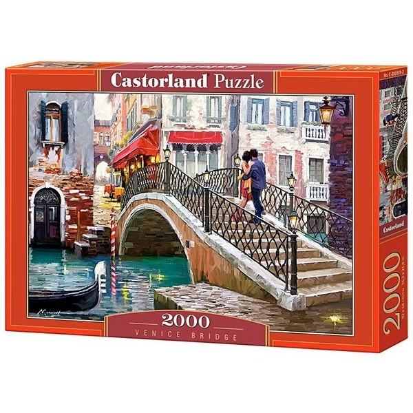 Híd Velencében - Richard Macneil, Castorland puzzle 2000 db