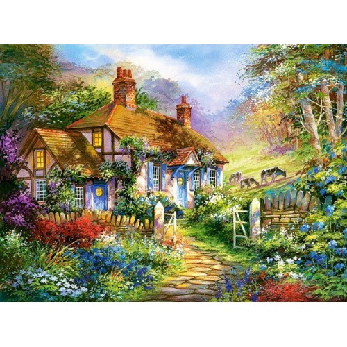 Forest Cottage, Castorland puzzle 3000 pc