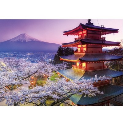 Fuji Hegy - Japán, Educa Puzzle 2000 darabos képkirakó