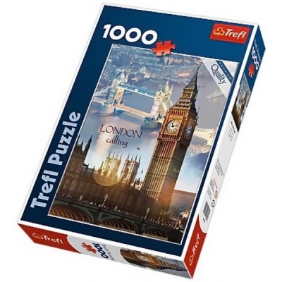 London montázs - 1000 darabos Trefl puzzle